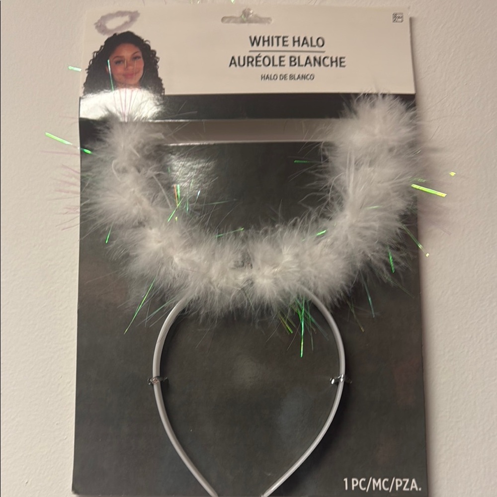 White Halo Headband Halloween accessory